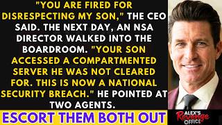They Fired Me for Banning the CEO's Son. Then the NSA Walked In. screenshot 4