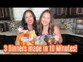 I made 3 crock pot freezer meals in 10 minutes