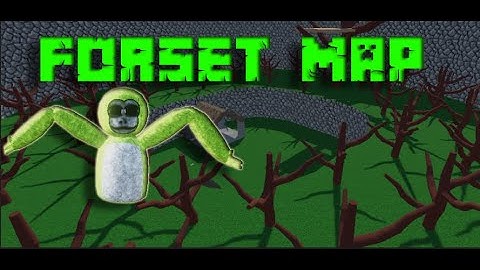 How to make a forest map to your gorilla tag fan game