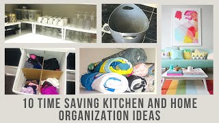 10 time saving kitchen and home organization tips | How to save time in kitchen and home by Simplified Living 38,467 views 3 years ago 8 minutes, 21 seconds