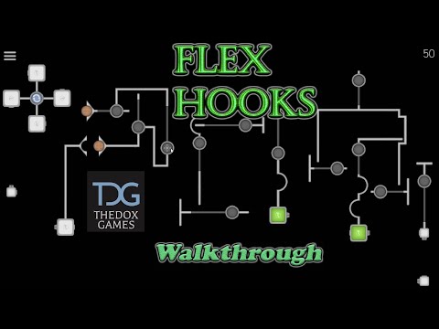 Flex hooks - Walkthrough [Relaxing Puzzle for the whole family]