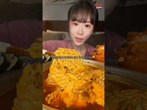 치즈라면이 너무 먹고싶었습니다••🧀💕 #shorts
