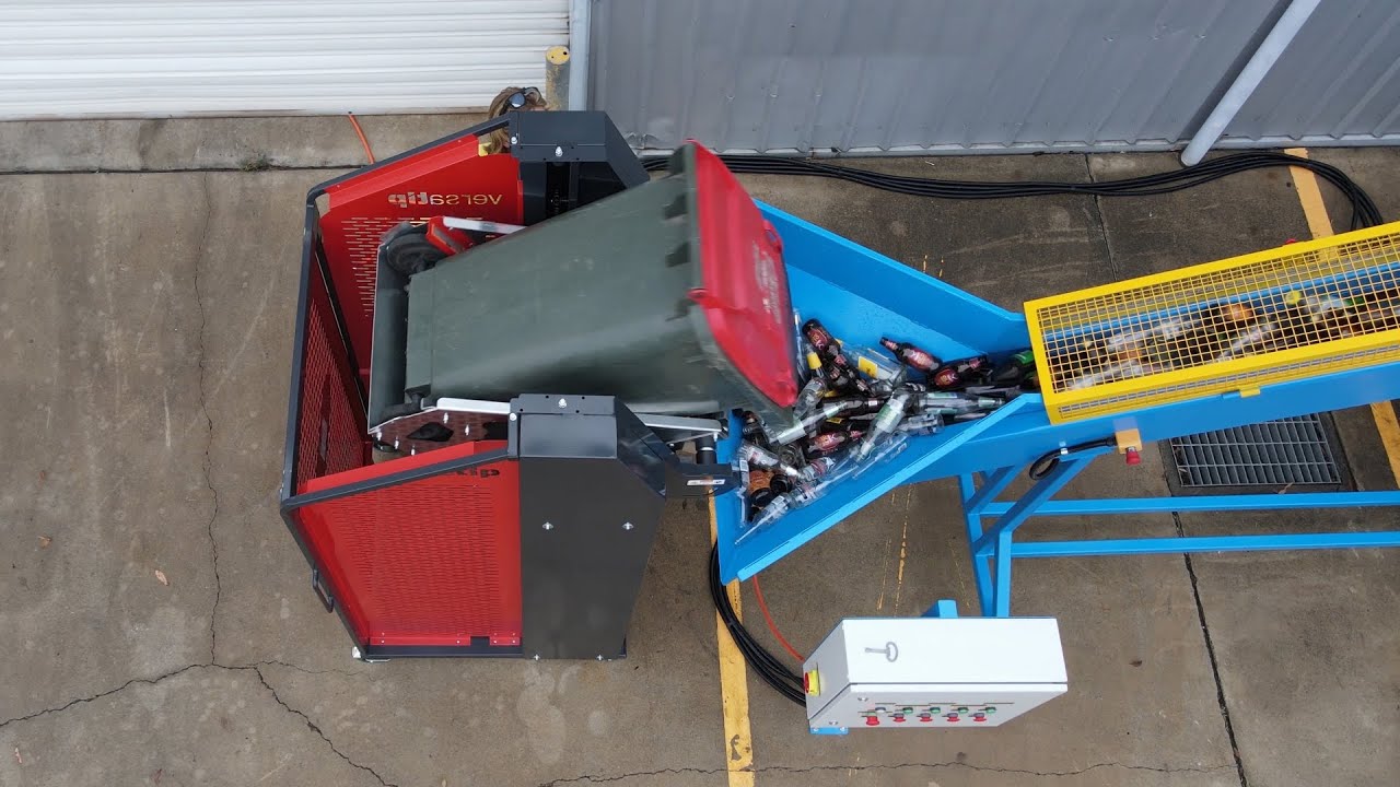 GP-MINI Glass Pulveriser Demo | Compact Bottle Crusher