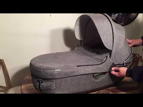 How to Remove the Textiles from a Stokke Trailz / Crusi Carrycot