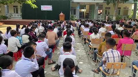 Lễ tri ân thầy cô và ra trường cho học sinh lớp 5 khóa học 2018-2023