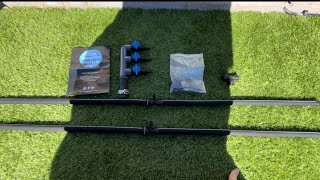 Air bars fitted ready for koi! 