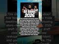 Draft Changed Everything #nbatradedeadline #nbadraft2026 #nbarebuild