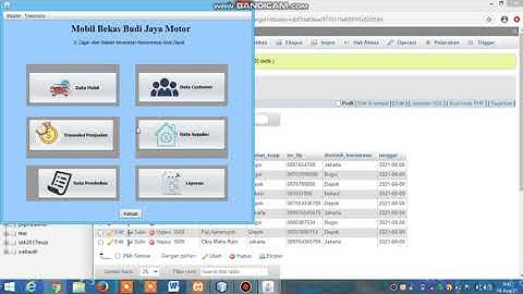 Perancangan Aplikasi Penjualan Mobil Bekas Pada Showroom Budi Jaya Motor Berbasis Desktop