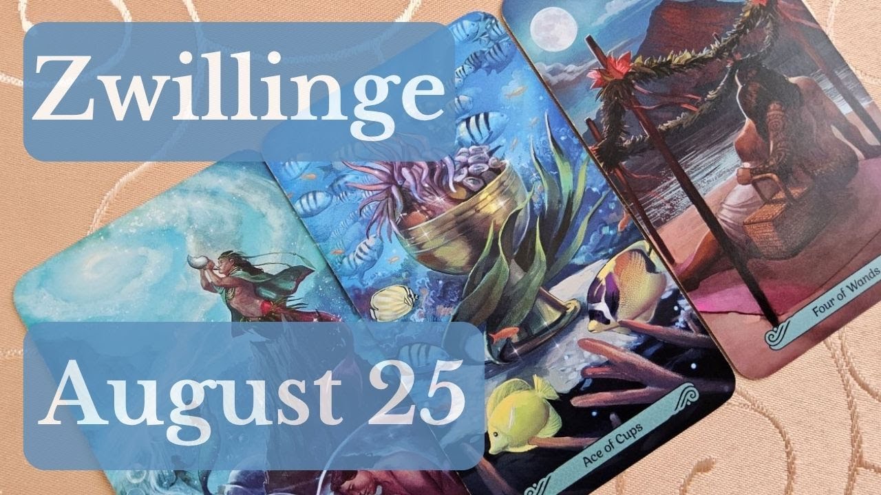 ♊ Zwillinge August 2025 - Seelenverbindungen 💞