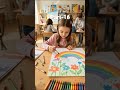 Aira part -16 She is drawing a rainbow
