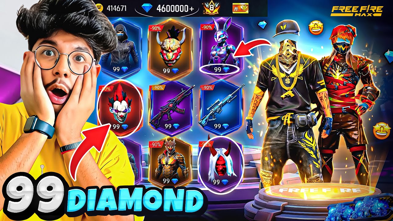 Free Fire I Got All Rare Masks And Heads In Daily Noob To Pro 🥳 99 Diamonds – Garena Free Fire Free Fire I Got All Rare Masks And Heads In Daily Noob To Pro 🥳 99 Diamonds – Garena Free Fire