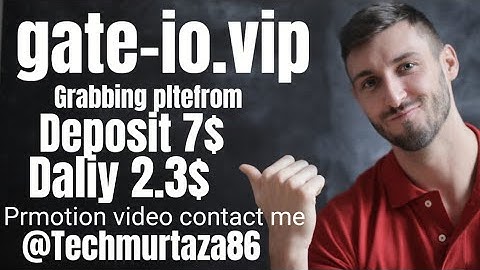 gate-io.vip/Grabbing pltefrom/Deposit 7$/Daliy 2.3$