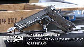 Alabama lawmakers move forward on tax-free holiday for firearms