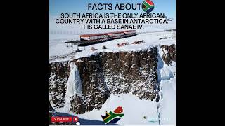 🇿🇦 is the only country in Africa with a base in Antarctica.