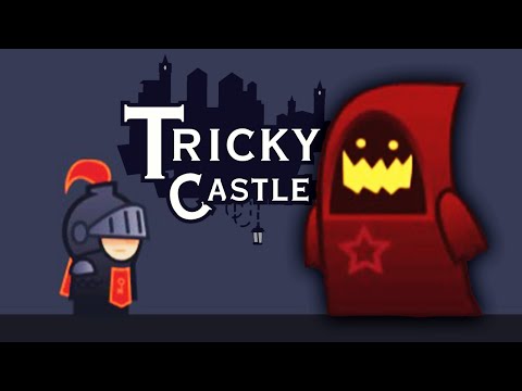 СПАСАЮ ПРИНЦЕССУ из ЛАП ЗЛОДЕЯ! Приключения Рыцаря в Хитром Замке Игра Tricky Castle