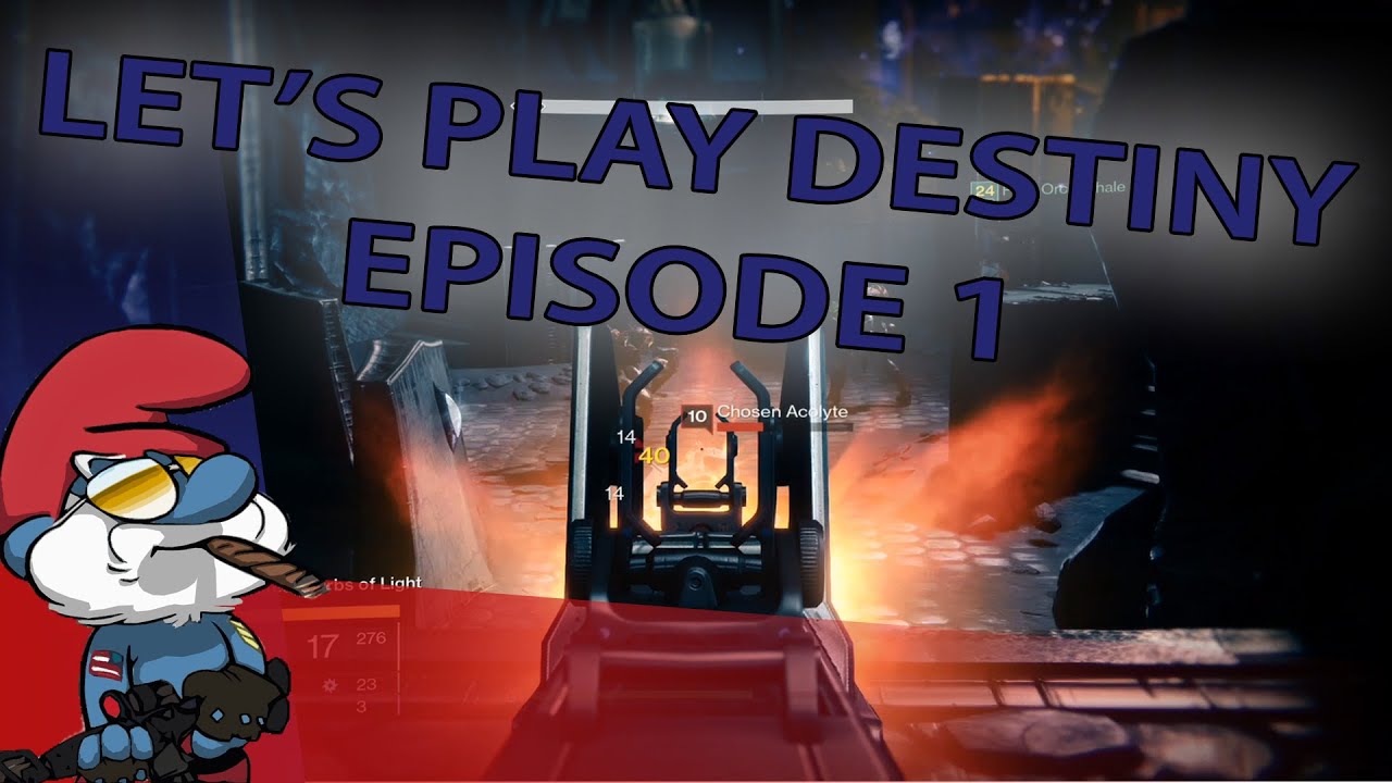 Lets Play Destiny Episode 1 - YouTube