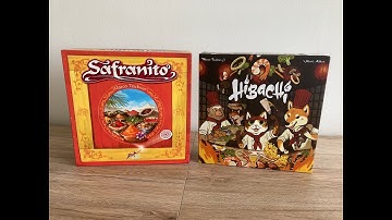 Safranito (Zoch Verlag) vs. Hibachi (Grail Games) - visual comparison