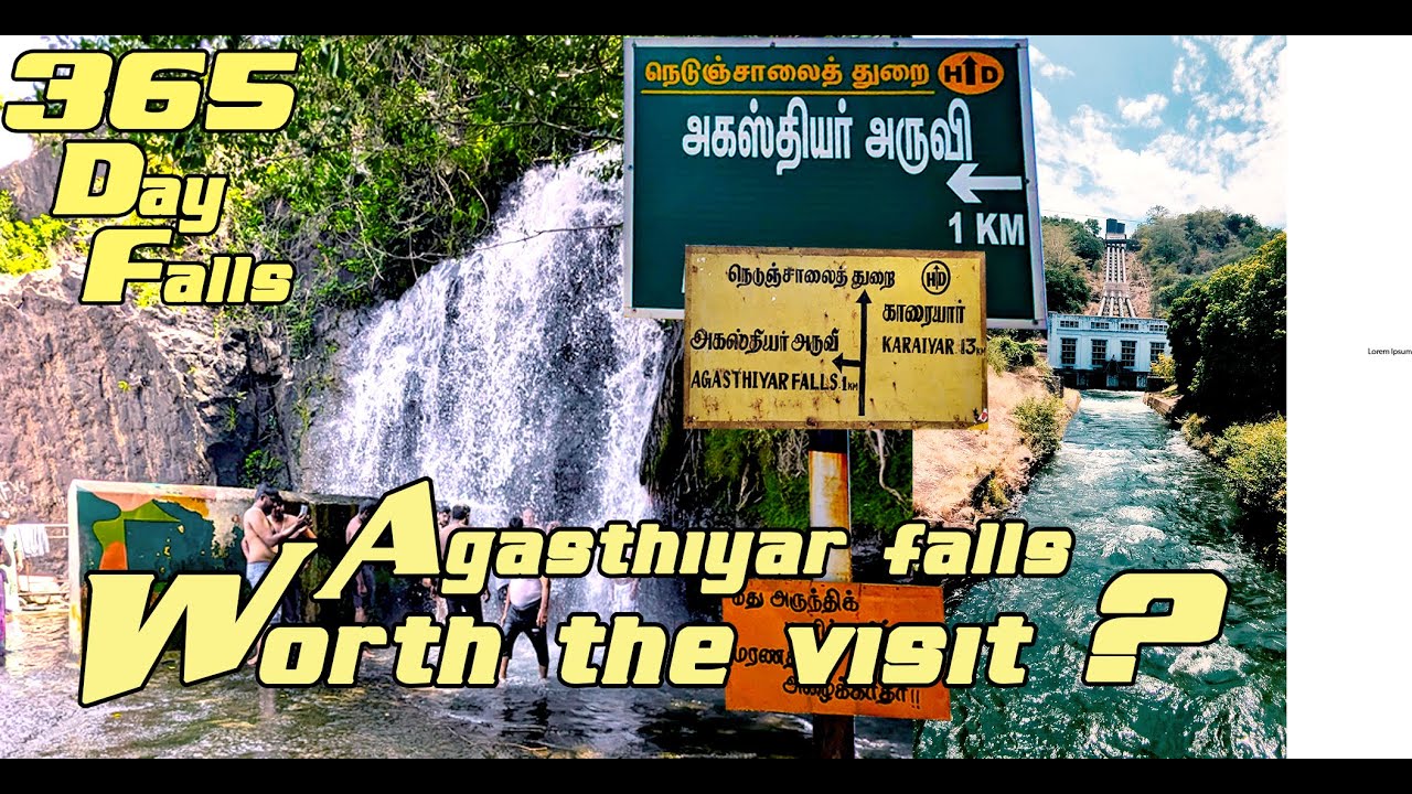 Agasthiyar Falls, Papanasam Hydro Powerplant | All you have to know with Subtitles