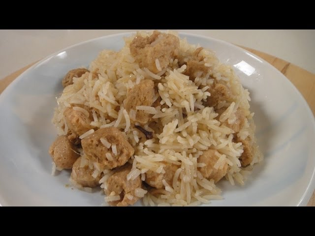 Soya Chunk Pulao