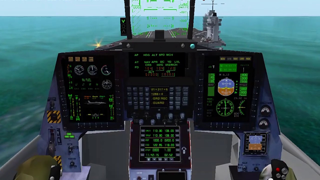 flight simulator x aircraft carrier