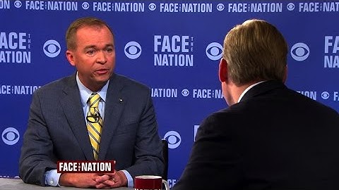 Full Interview: Rep. Mick Mulvaney