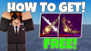 How To Get The LUMINA BOW For FREE In Blade Ball!