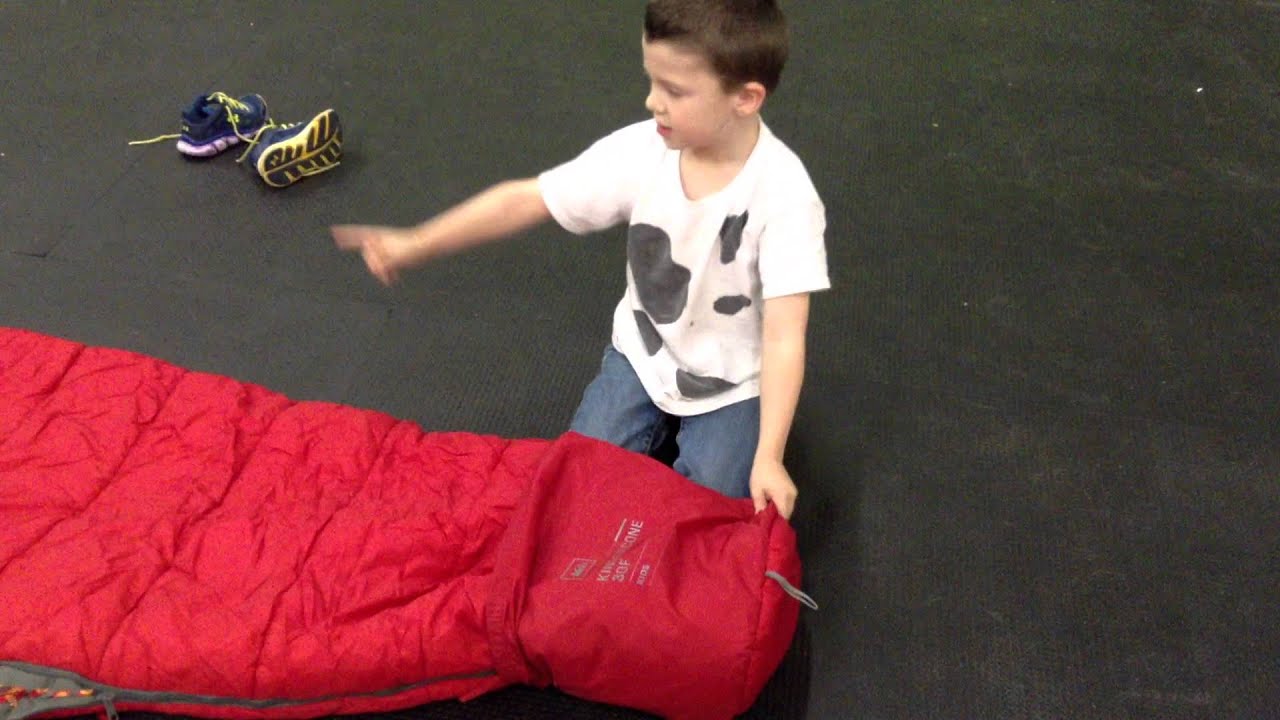 REI Kindercone 30F Kids Sleeping Bag YouTube