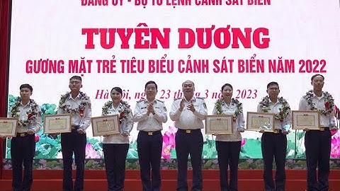 Cảnh sát biển Việt Nam tuyên dương cán bộ, sĩ quan trẻ xuất sắc