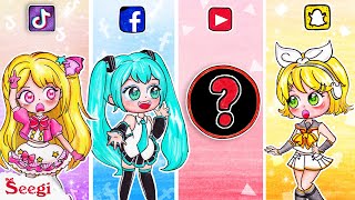 VOCALOID Singers: Miku, Kangemine Rin, Ruby Hoshino | Princess Song | Seegi  Kids Song Amazing Seegi Nursery Rhymes