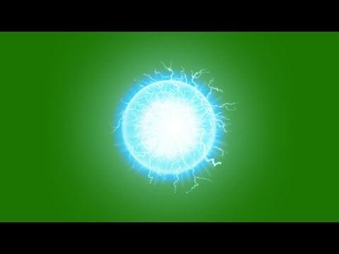 Energy Plasma Ball Special Effects - Green Screen Effects - Free Use