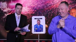 Darts Gameshow - Play your cards Peter Wright with Rod Studd