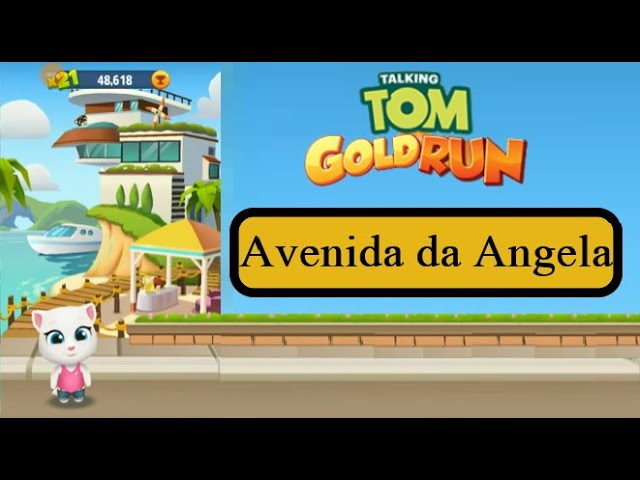 Talking Tom: Corrida do Ouro (Gold Run) - RODOVIA DO HANK - Game