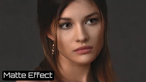 Fast Way to Create Matte Effect in Photoshop