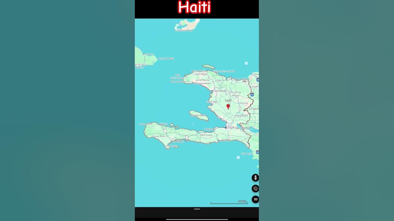 Haiti map🗺️ #haiti #haitian #map #geography #northamerica #viral #shorts #short #travel #song