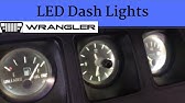 How to change -1995 Jeep Wrangler Dash lights [HD] - YouTube