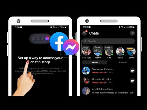 Ayusin ang Messenger Mag-set up ng paraan para ma-access ang iyong history ng chat