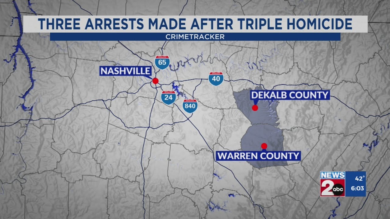 3 in custody after 3 killed in Warren County - YouTube