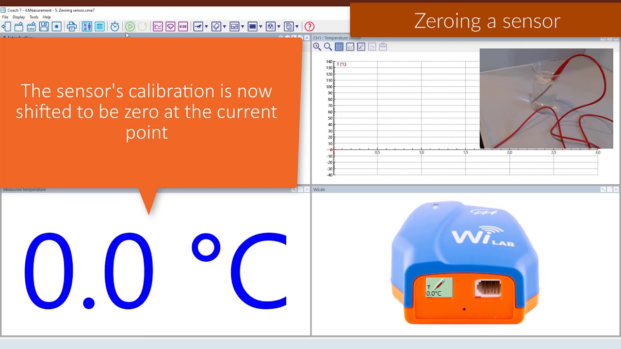Coach 7 Sensor Tutorial - Zero sensor - YouTube