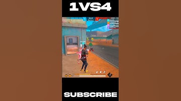 IMPOSSIBLE 1V4 SITUATION🔥🤡 CAN i CLUTCH  ? #shorts #short #freefire #shortvideo