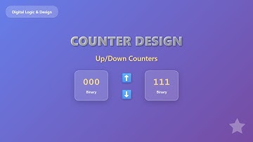 Up/Down Counter Design: Reversible Counter Explained for Beginners
