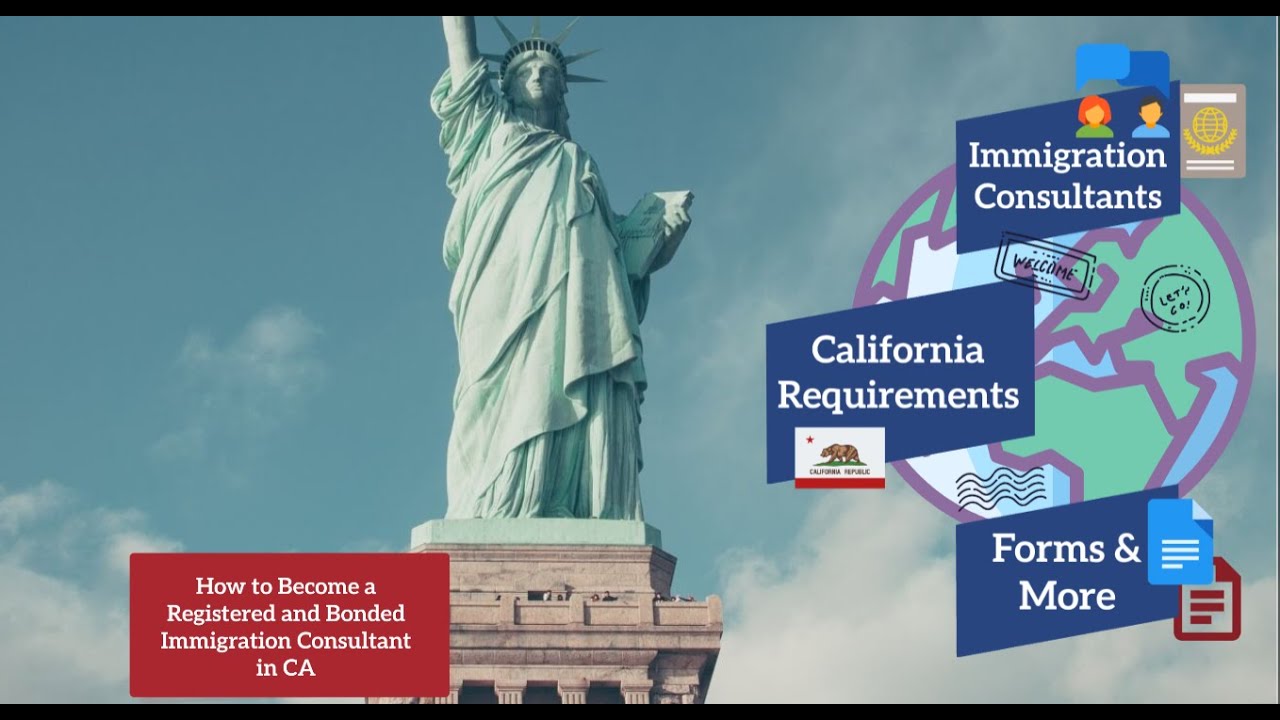 How To an Immigration Consultant in California YouTube