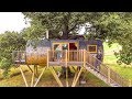 TINY TREE HOUSE CABIN TOUR!