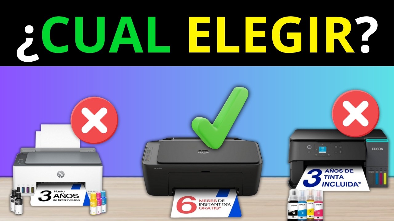 ¿Qué Impresora Comprar en 2026? 🔥 Las MEJORES Impresoras Multifunción |