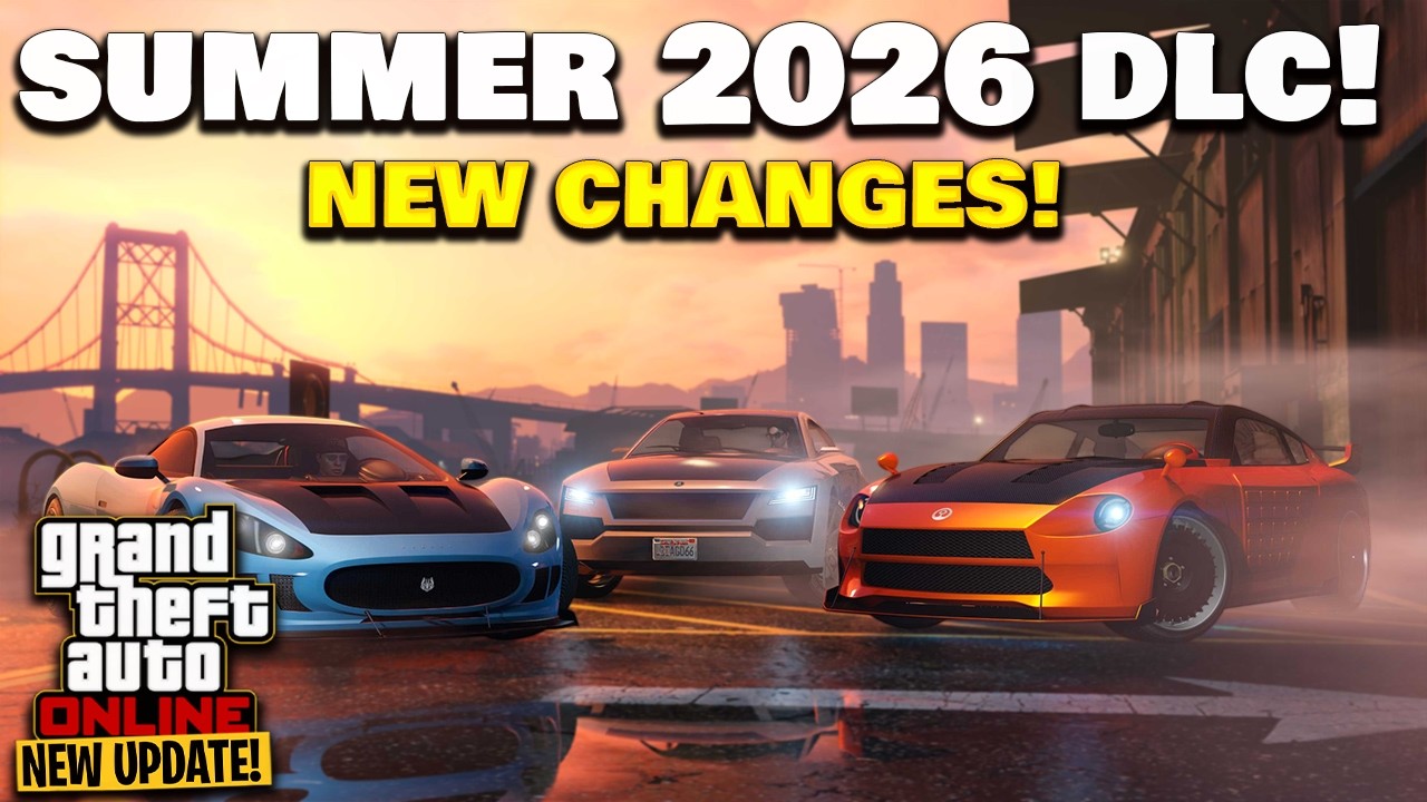 GTA Online SUMMER 2026 DLC Announced NEW Changes Vehicles MORE 