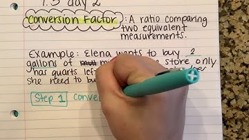 Go Math Grade 6 Module 7.3 Day 2 Converting Measurements and Rate, Time, and Distance
