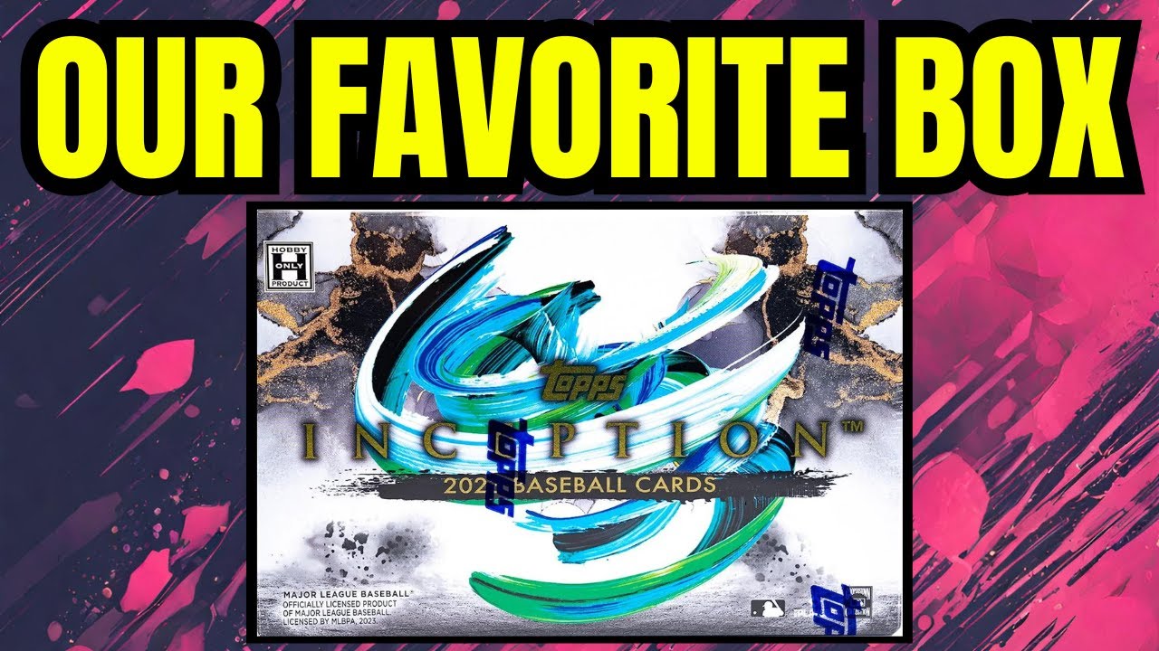 Our Biggest Hit!!! 2023 Topps INCEPTION Baseball Cards