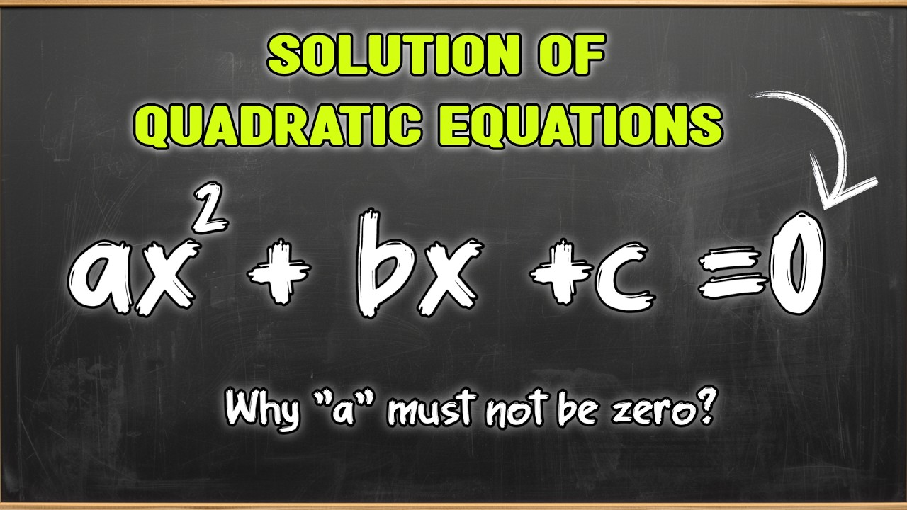 Решение квадратных уравнений | Квадратные уравнения | Квадратные уравнения
