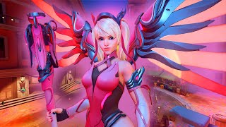 Overwatch 2 - Pink Mercy Competitive MD10 on Dorado (No Commentary)