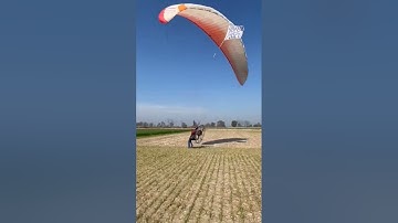 solo takeoff footlonch ppg #shorts #paramotorpilot