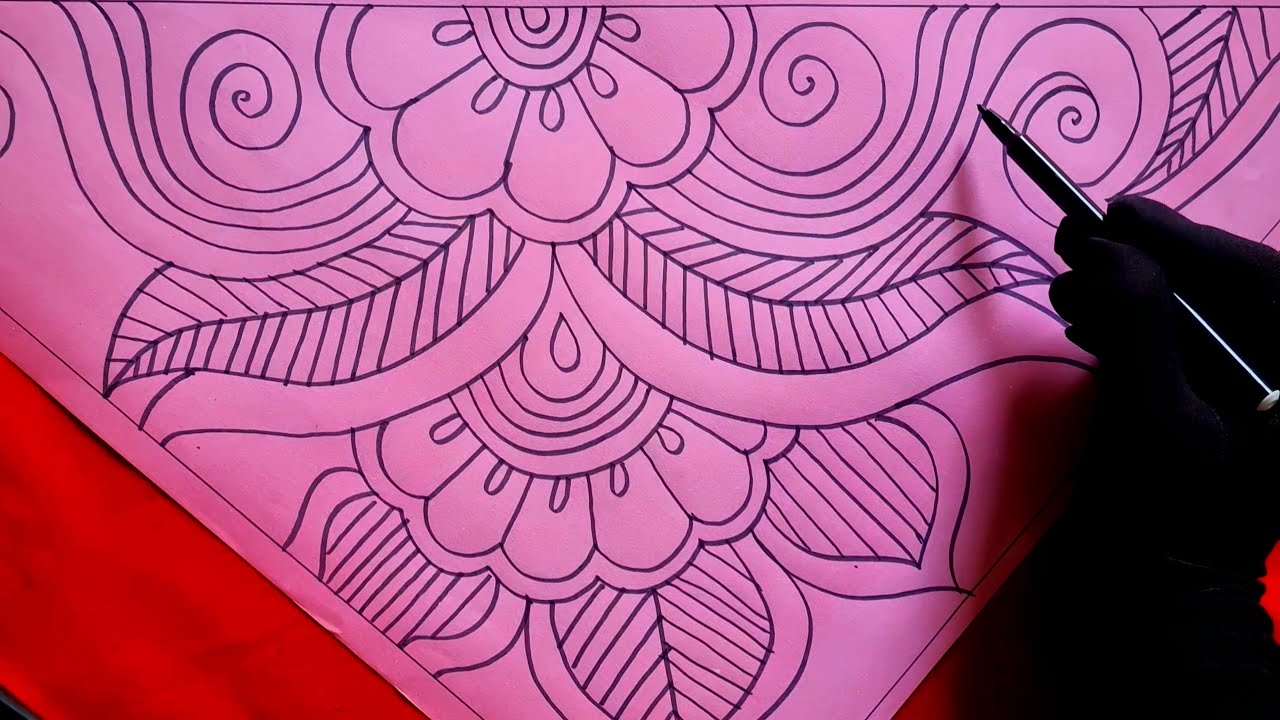 আকর্ষণীয় একটি নকশি কাঁথার ডিজাইন/নকশী কাঁথা | Nakshi kanthas | Nakshi Kantha design ||